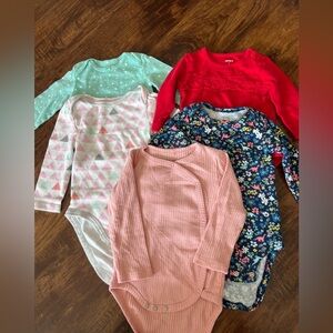 6 month long sleeve onesies